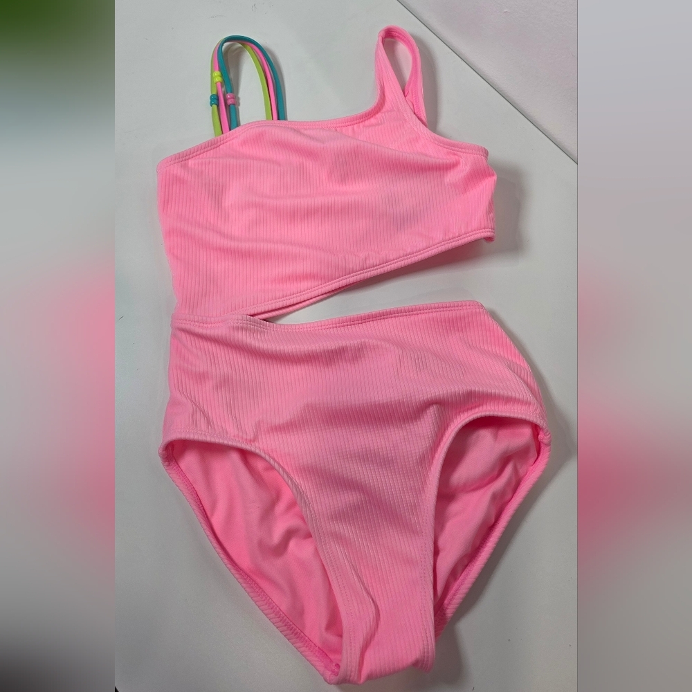 Art Class Vibrant Pink Swimwear Girls